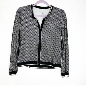 Indies | Black Check Preppy Cardigan